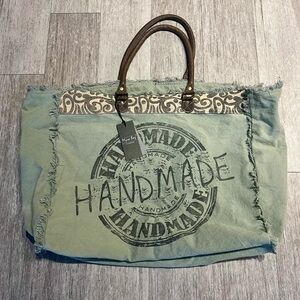 Myra Handmade Print Weekender Bag